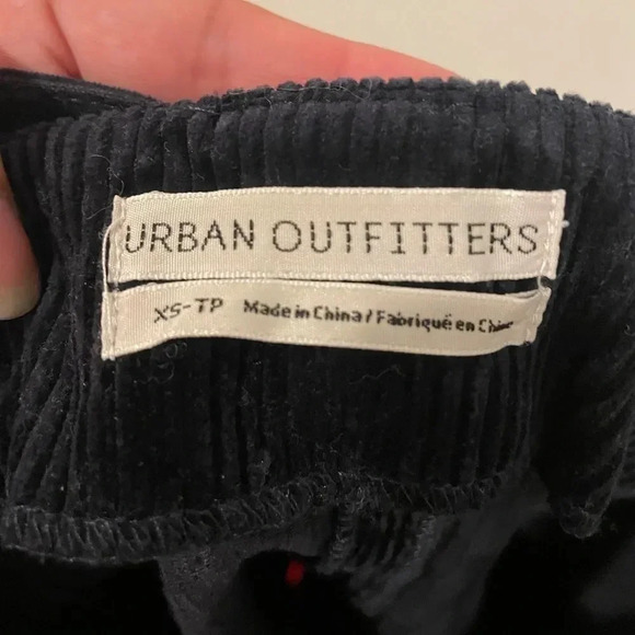 Urban‎ outfitters velvet dark blue belt skirt size XS - Picture 5 of 7